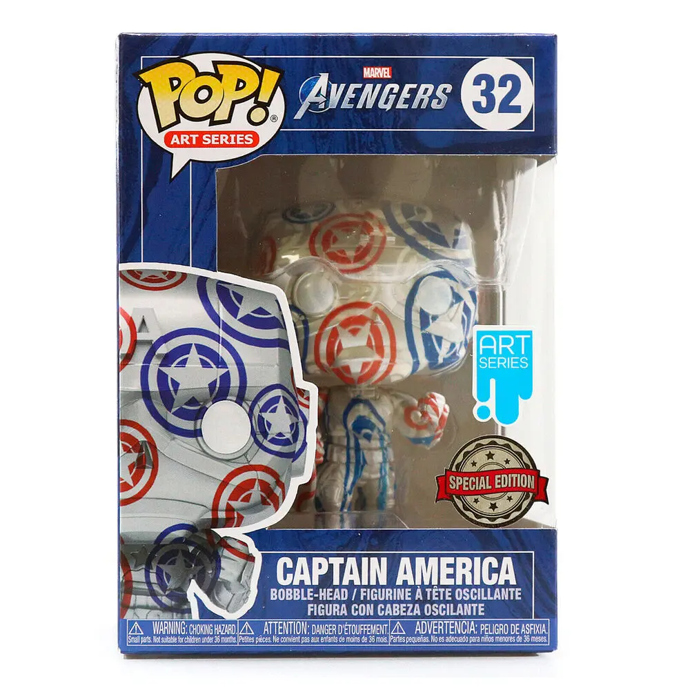 Figurină POP Patriotic Age Captain America Exclusive poza produsului