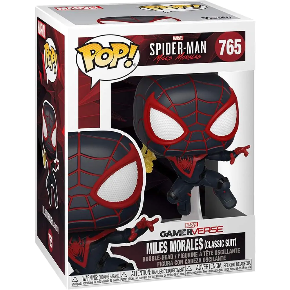 Figurină POP Spiderman Miles Morales - Miles Morales Costum Clasic poza produsului