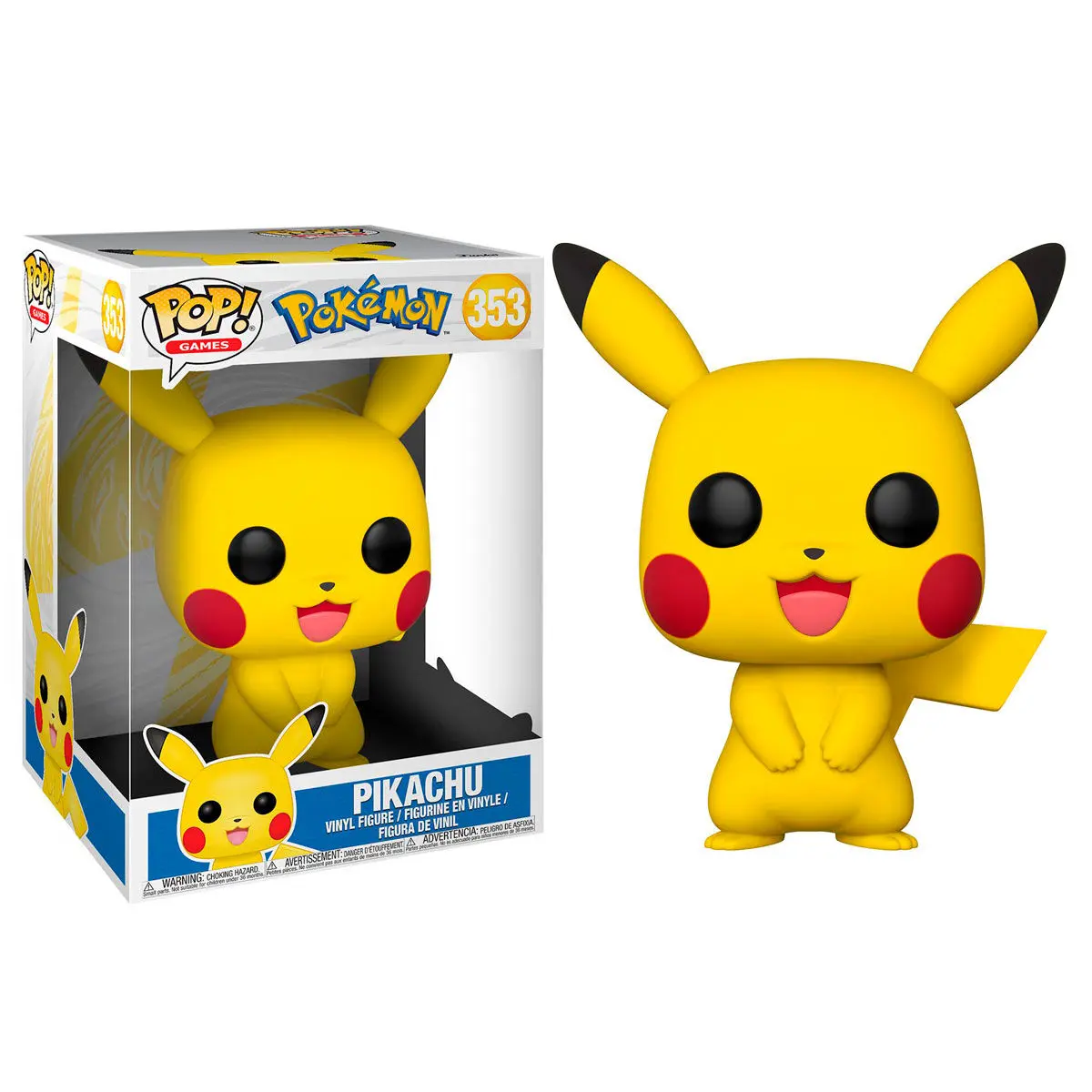 Pokemon Super Sized POP! Games Figurina Vinil Pikachu 25 cm poza produsului