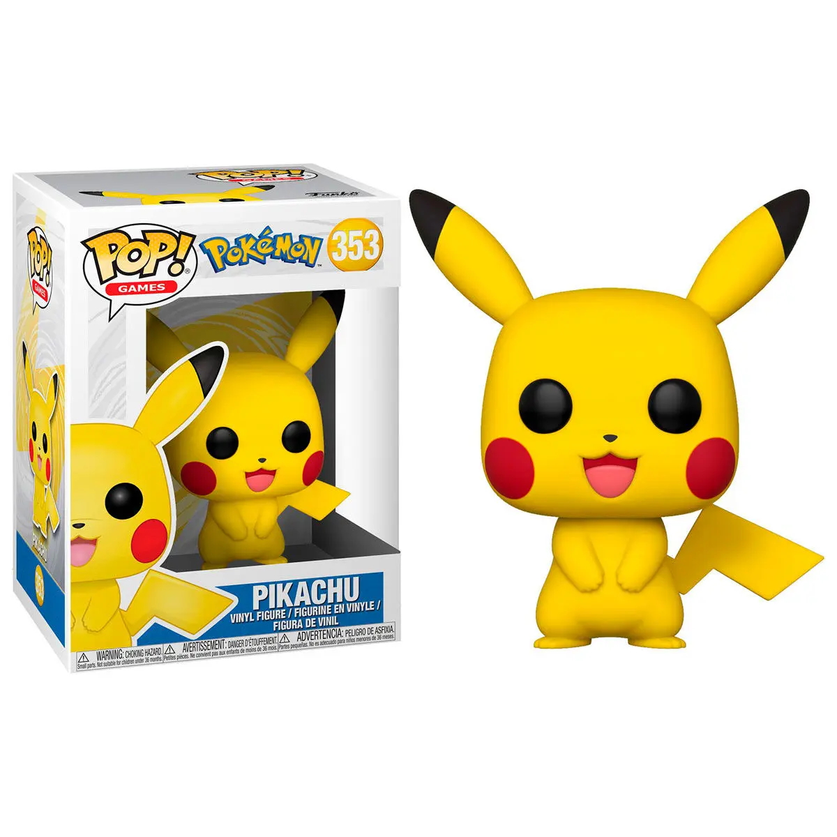 Pokemon POP! Games Figurina Vinil Pikachu 9 cm poza produsului