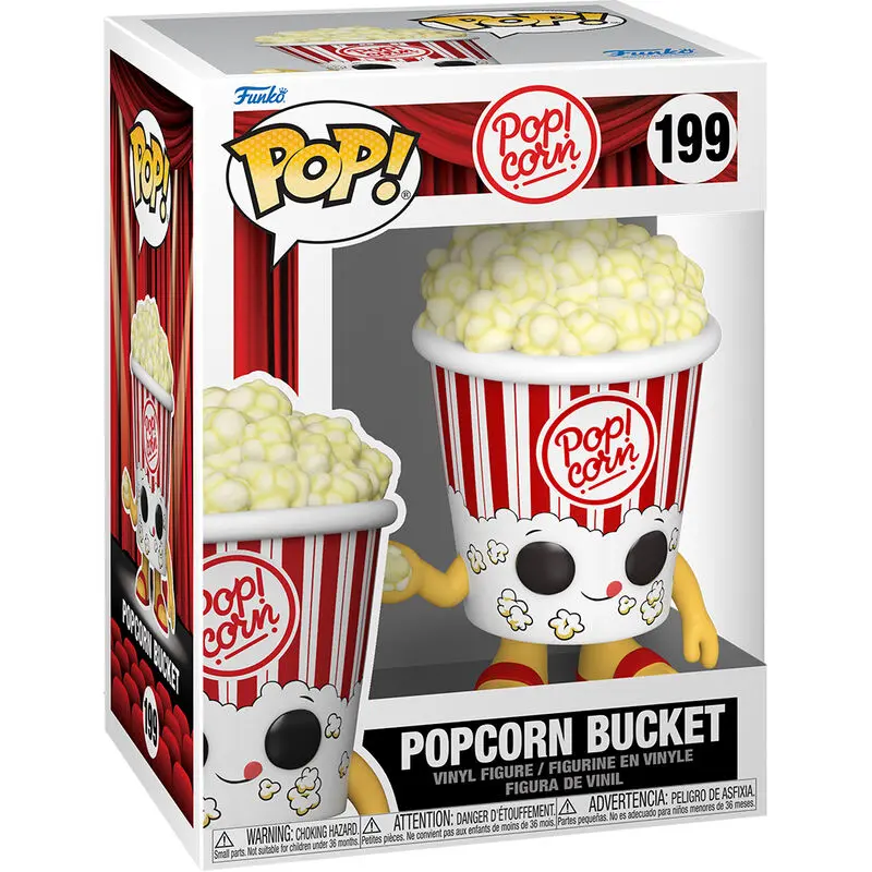 Figurină de vinil Movie Night POP! Foodies Găleată pentru popcorn 9 cm poza produsului