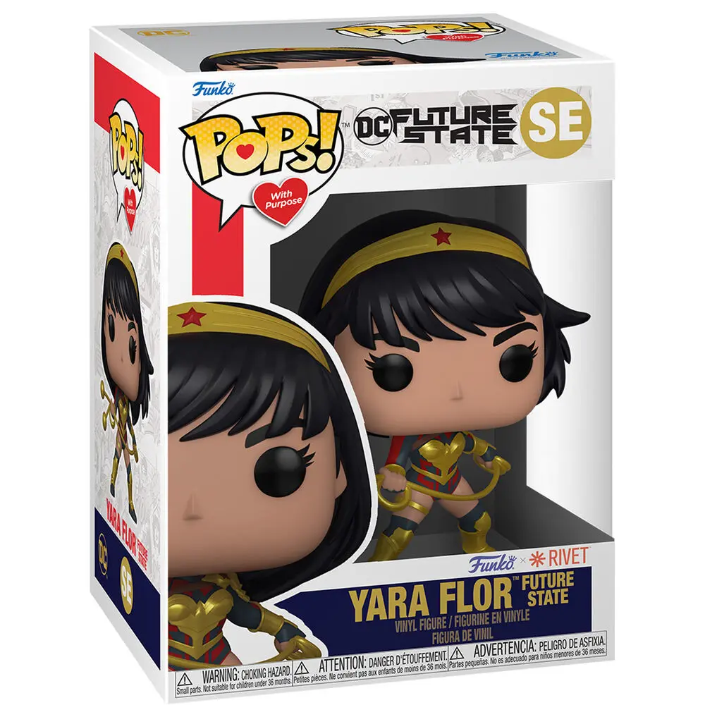 DC Comics POP! Heroes Figura din vinil Yara Flor 9 cm poza produsului