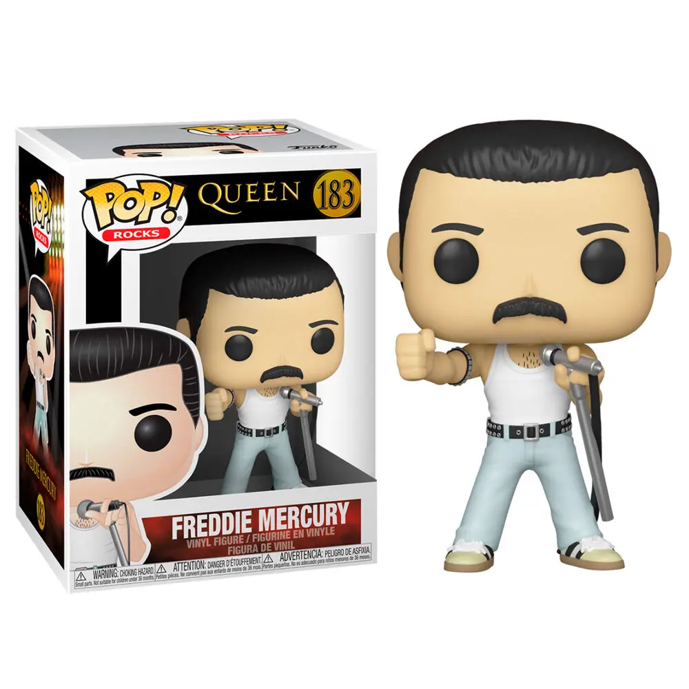 Queen POP! Figurină de vinil Rocks Freddie Mercury Radio Gaga 9 cm poza produsului