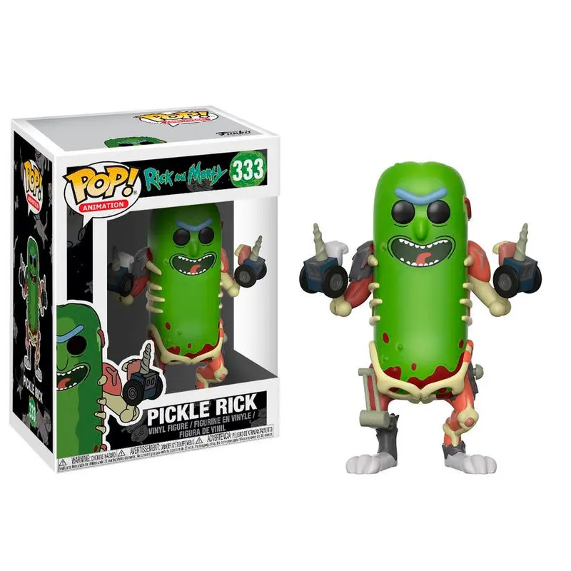 Rick and Morty POP! Animation Figurina Vinyl Pickle Rick 9 cm poza produsului