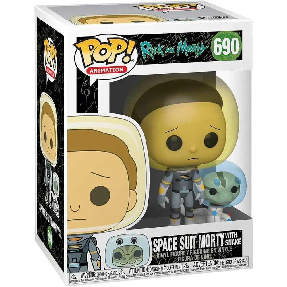 Rick & Morty POP! Figurină de vinil animație Space Suit Morty 9 cm poza produsului