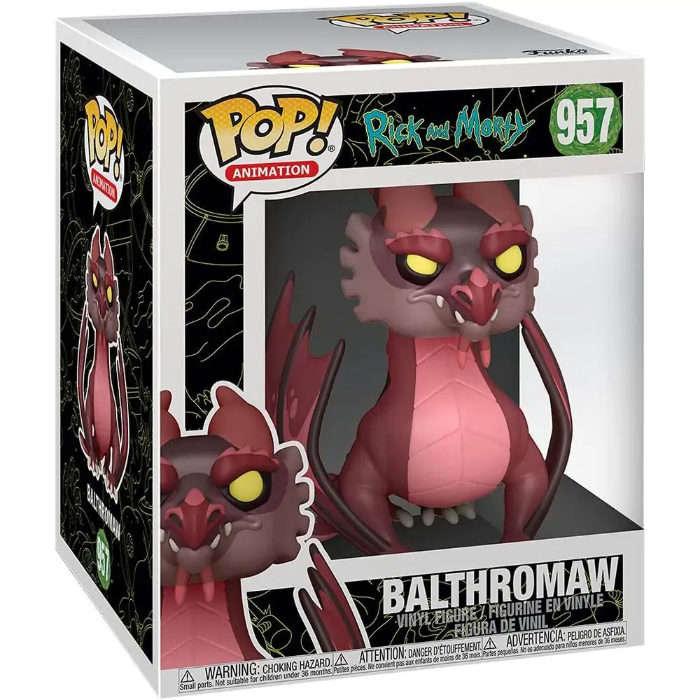 Rick and Morty Oversized POP! Animație Figurină Vinyl Balthromaw 15 cm poza produsului