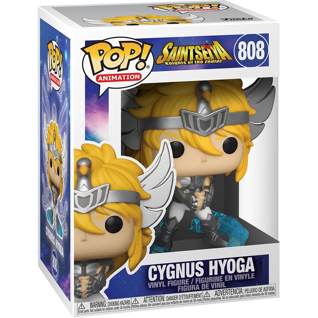 Saint Seiya POP! Animation Figurina Vinyl Cygnus Hyoga 9 cm poza produsului