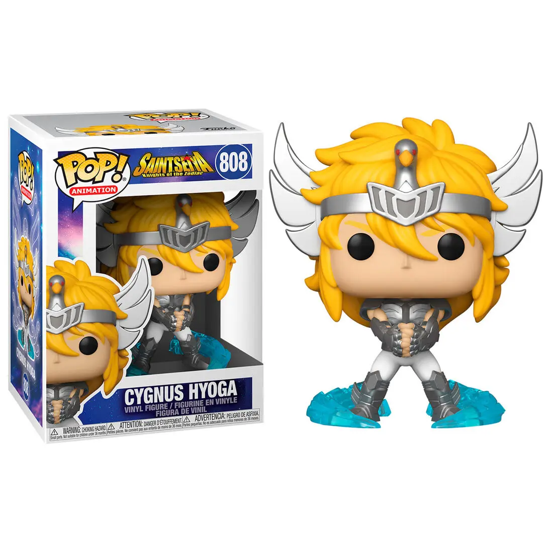 Saint Seiya POP! Animation Figurina Vinyl Cygnus Hyoga 9 cm poza produsului