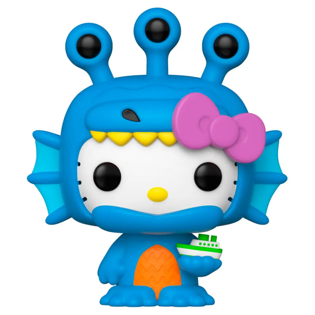 Hello Kitty Kaiju POP! Sanrio Figurină Vinyl Hello Kitty Sea Kaiju 9 cm poza produsului