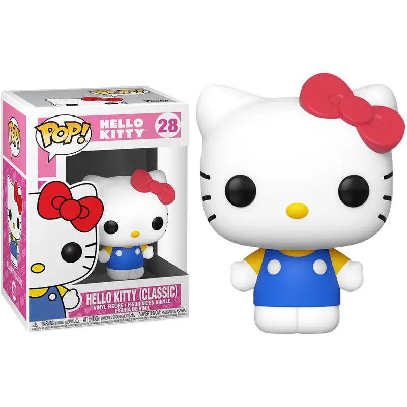 Hello Kitty POP! Sanrio figurină de vinil Hello Kitty (Classic) 9 cm poza produsului