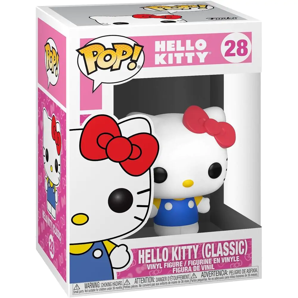 Hello Kitty POP! Sanrio figurină de vinil Hello Kitty (Classic) 9 cm poza produsului