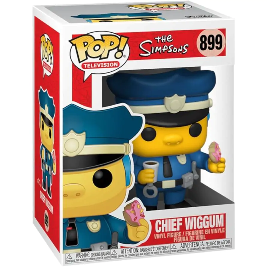 Simpsons POP! Animation figurină de vinil Chief Wiggum 9 cm poza produsului