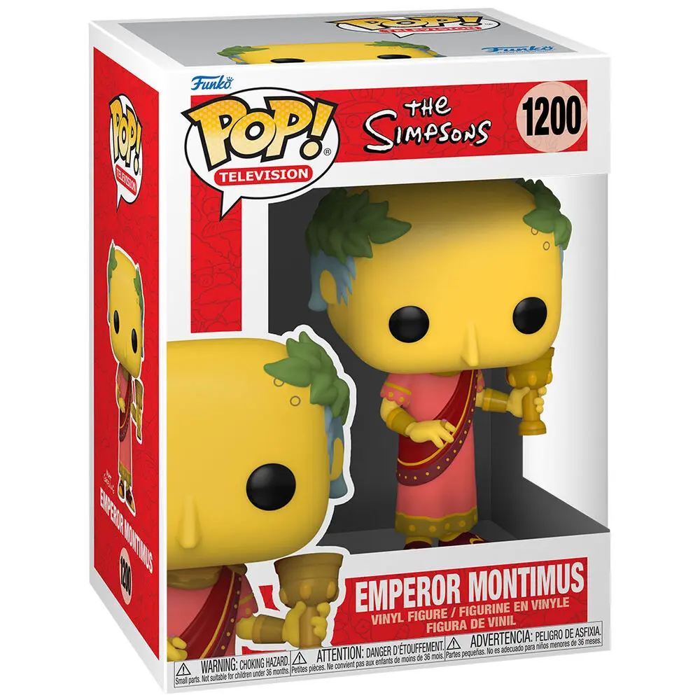 The Simpsons POP! Figurină de colecție Animation Vinyl Împăratul Montimus 9 cm poza produsului