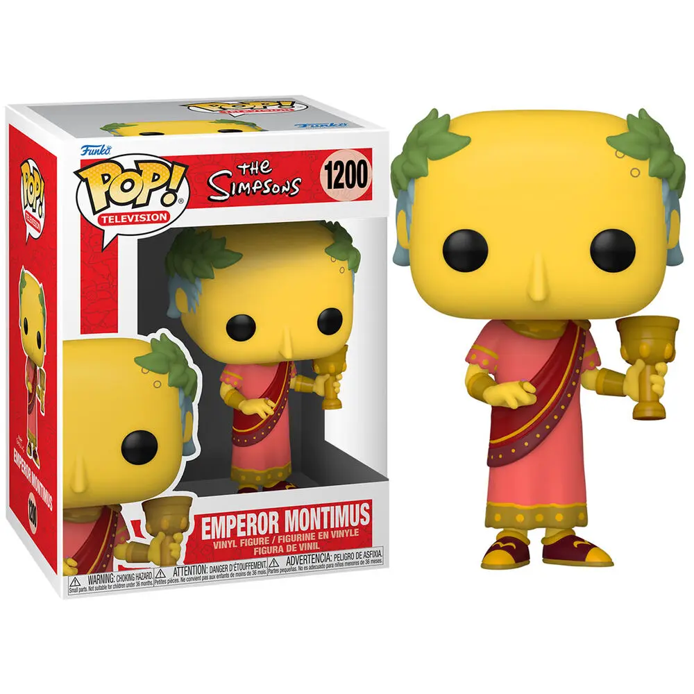 The Simpsons POP! Figurină de colecție Animation Vinyl Împăratul Montimus 9 cm poza produsului