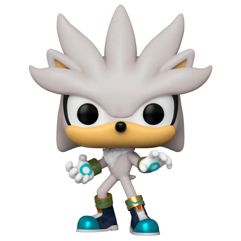 Sonic the Hedgehog POP! Jocuri Figurina de vinil Sonic 30th - Silver the Hedgehog 9 cm poza produsului