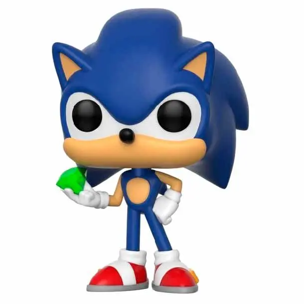 Sonic The Hedgehog POP! Games Figurina Vinyl Sonic (Emerald) 9 cm poza produsului