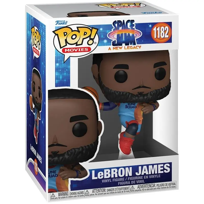 Space Jam 2 POP! Movies Figurina Vinil LeBron (Leaping) 9 cm poza produsului