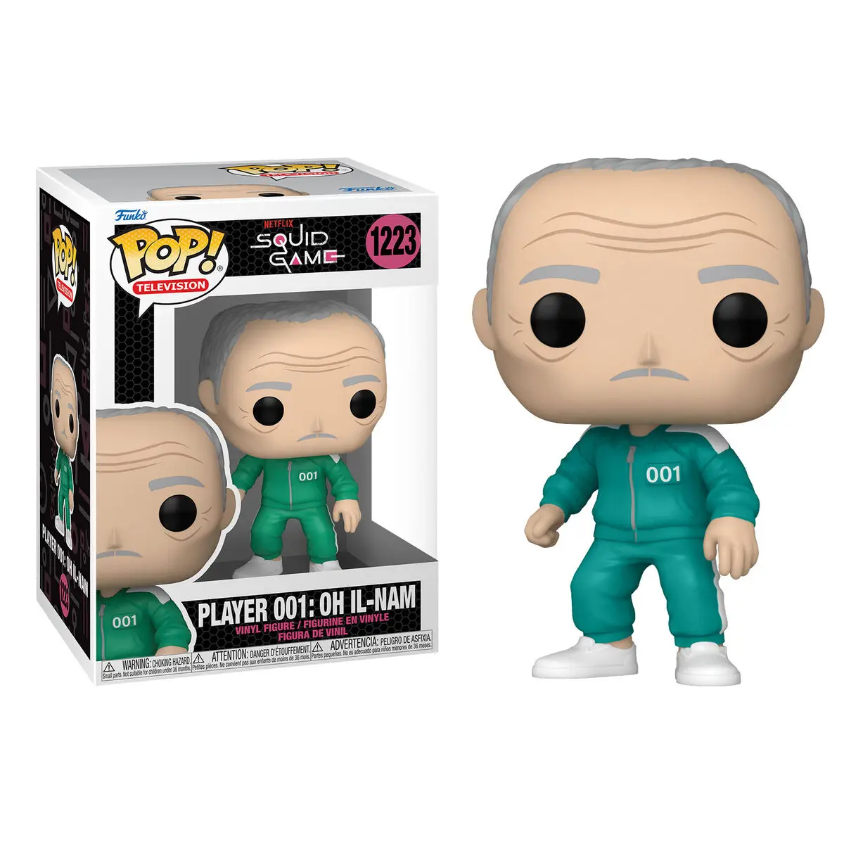 Squid Game POP! Figurină TV Vinyl Il-nam 001 9 cm poza produsului