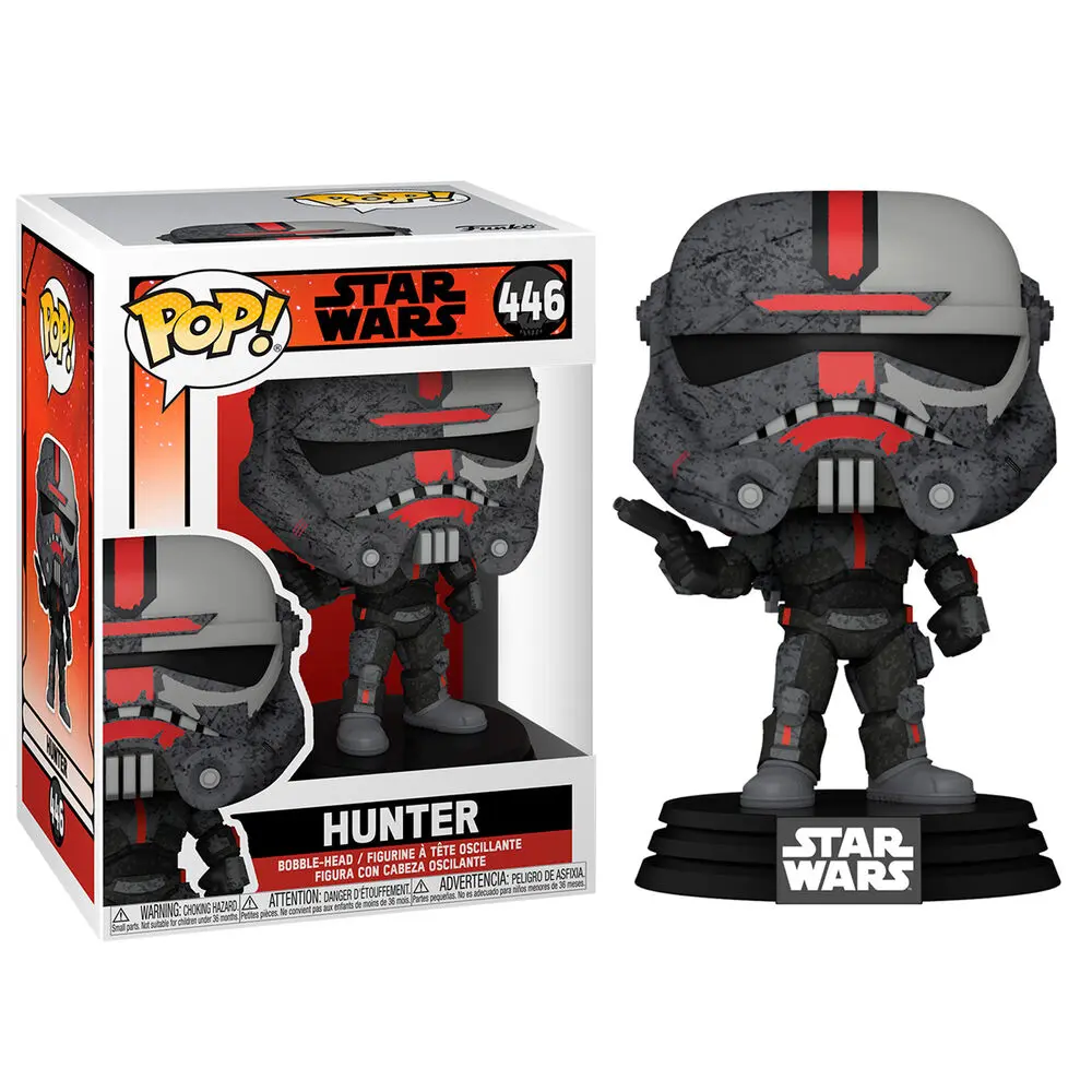 Star Wars: The Bad Batch POP! TV Figurină Vinyl Hunter 9 cm poza produsului