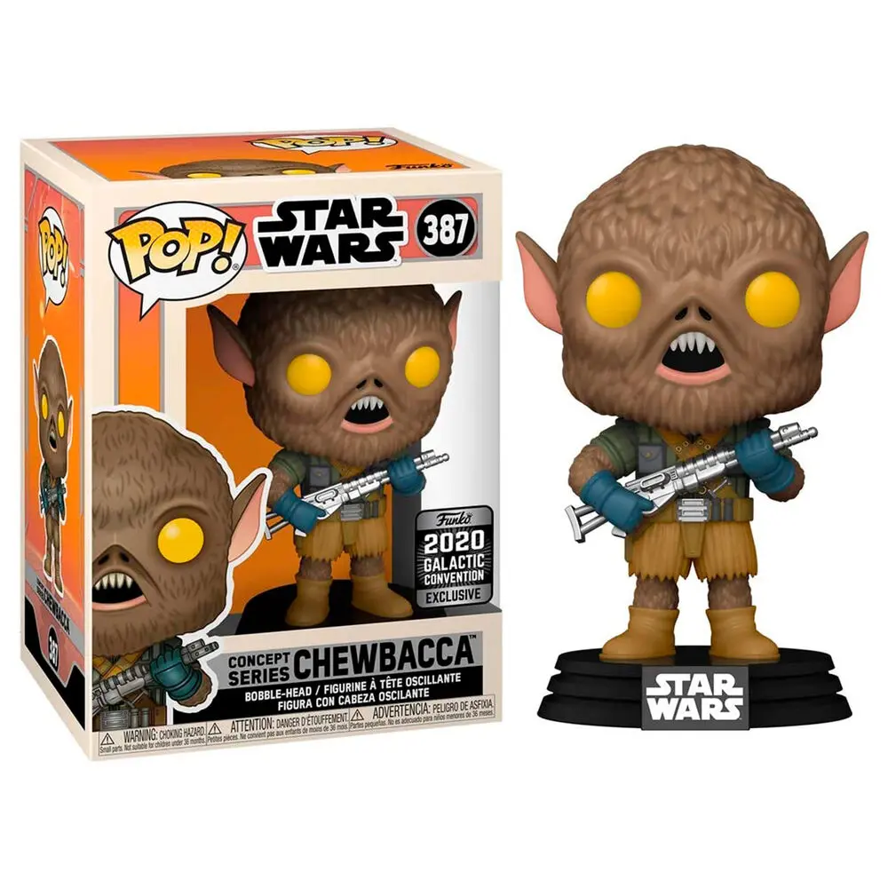 Figurină POP Star Wars Chewbacca Exclusive poza produsului