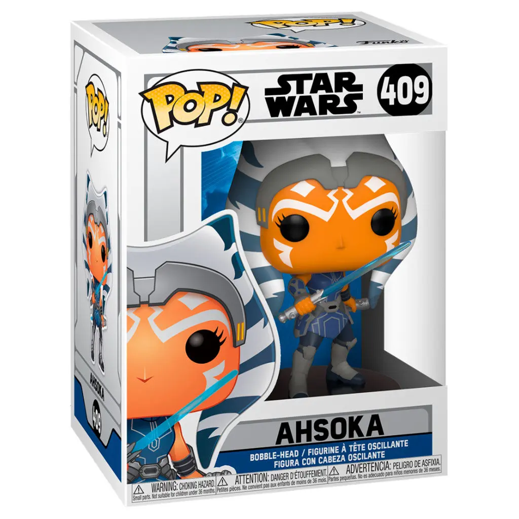 Star Wars: Clone Wars POP! Star Wars Figurina Vinil Ahsoka 9 cm poza produsului