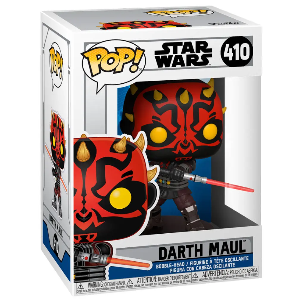 Star Wars: Clone Wars POP! Star Wars Figurina Vinyl Darth Maul 9 cm poza produsului