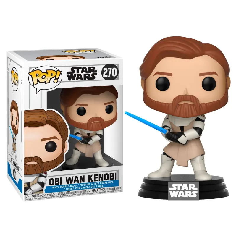 Figurină POP Star Wars Clone Wars Obi Wan Kenobi poza produsului