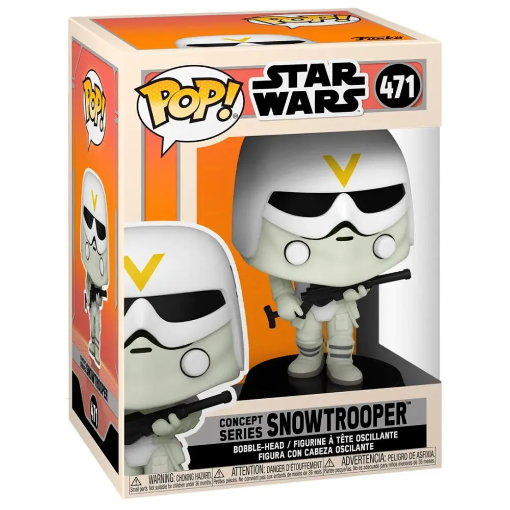 Star Wars POP! Vinyl Bobble-Head Snowtrooper (Concept Series) 9 cm poza produsului