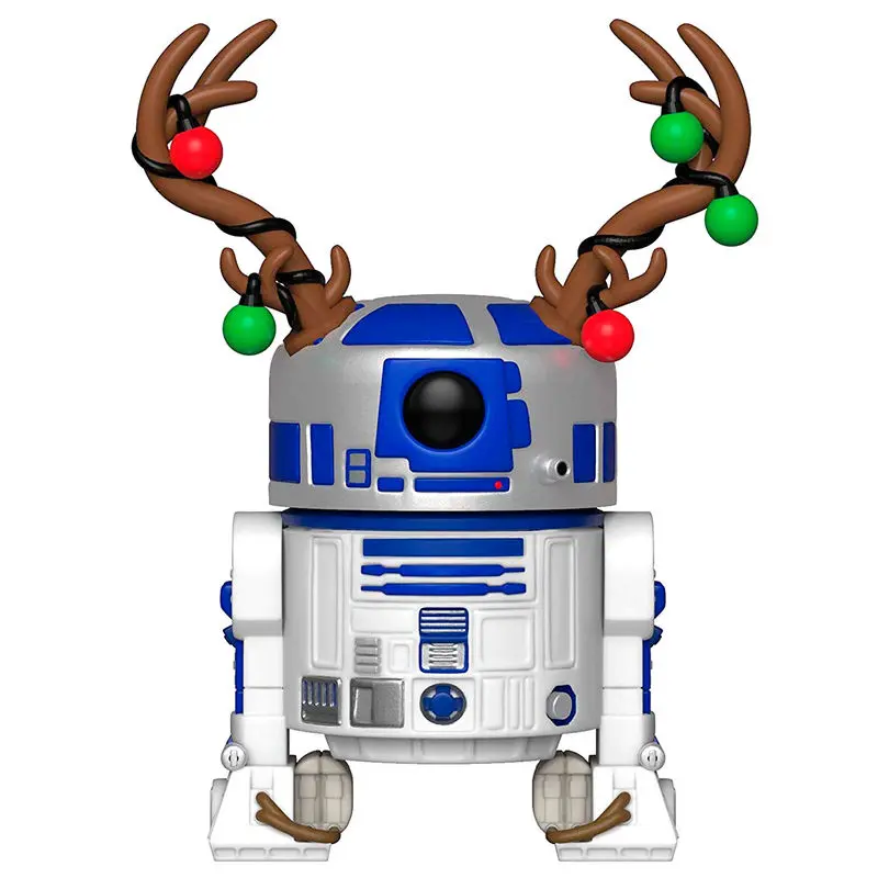 figurina POP Star Wars Holiday R2-D2 cu coarne poza produsului