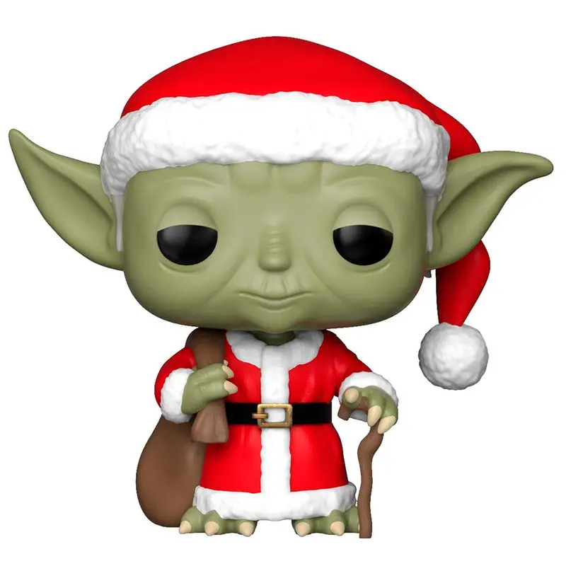 Figurină POP Star Wars Holiday Santa Yoda poza produsului