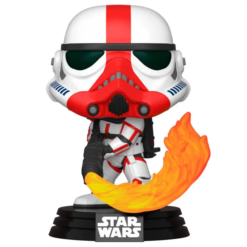 Star Wars The Mandalorian POP! TV Figurina Vinyl Incinerator Stormtrooper 9 cm poza produsului