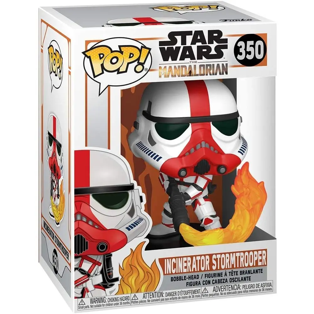 Star Wars The Mandalorian POP! TV Figurina Vinyl Incinerator Stormtrooper 9 cm poza produsului