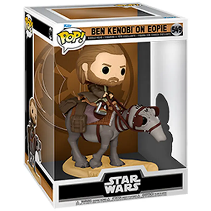 Star Wars: Obi-Wan Kenobi POP! Figurina de vinil Deluxe Ben Kenobi pe Eopie 9 cm poza produsului