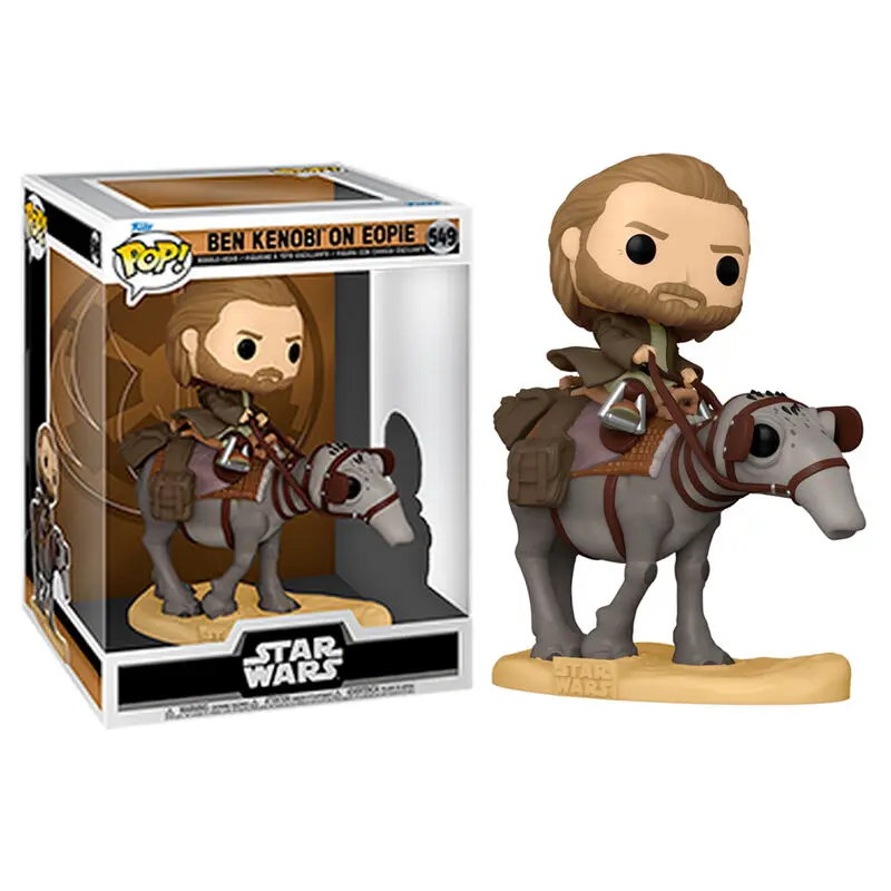 Star Wars: Obi-Wan Kenobi POP! Figurina de vinil Deluxe Ben Kenobi pe Eopie 9 cm poza produsului