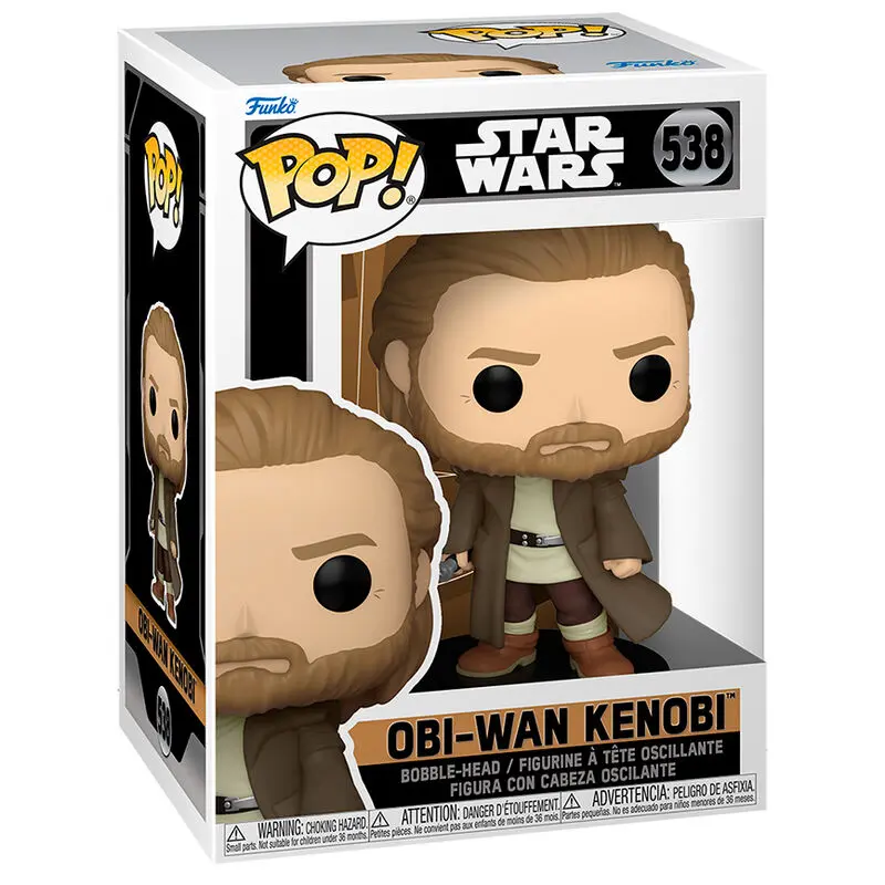 Star Wars: Obi-Wan Kenobi POP! Figurina din vinil Obi-Wan Kenobi 9 cm poza produsului