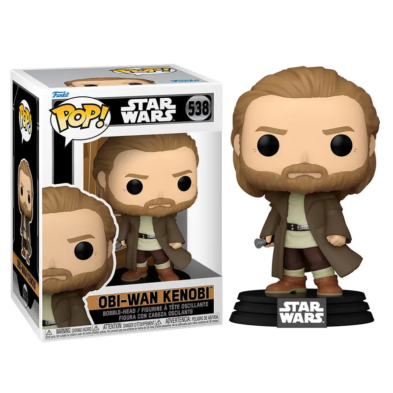 Star Wars: Obi-Wan Kenobi POP! Figurina din vinil Obi-Wan Kenobi 9 cm poza produsului