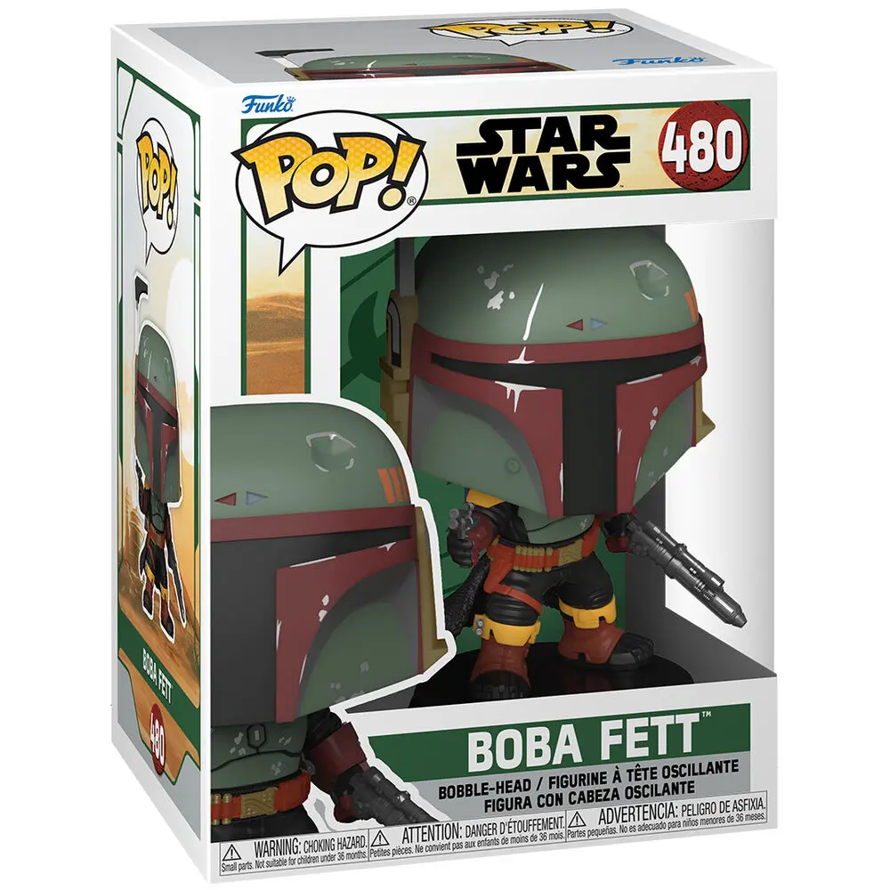 Star Wars The Book of Boba Fett POP! TV Figurina Vinyl Boba Fett 9 cm poza produsului