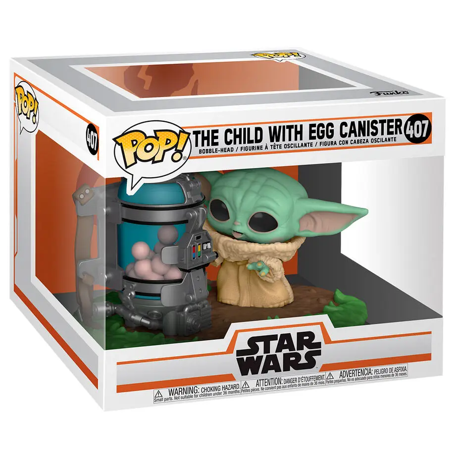 Star Wars The Mandalorian POP! Figurina de Vinil Deluxe The Child Recipient ou 9 cm poza produsului