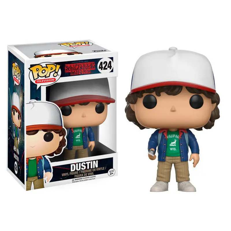 figurina POP Stranger Things Dustin poza produsului