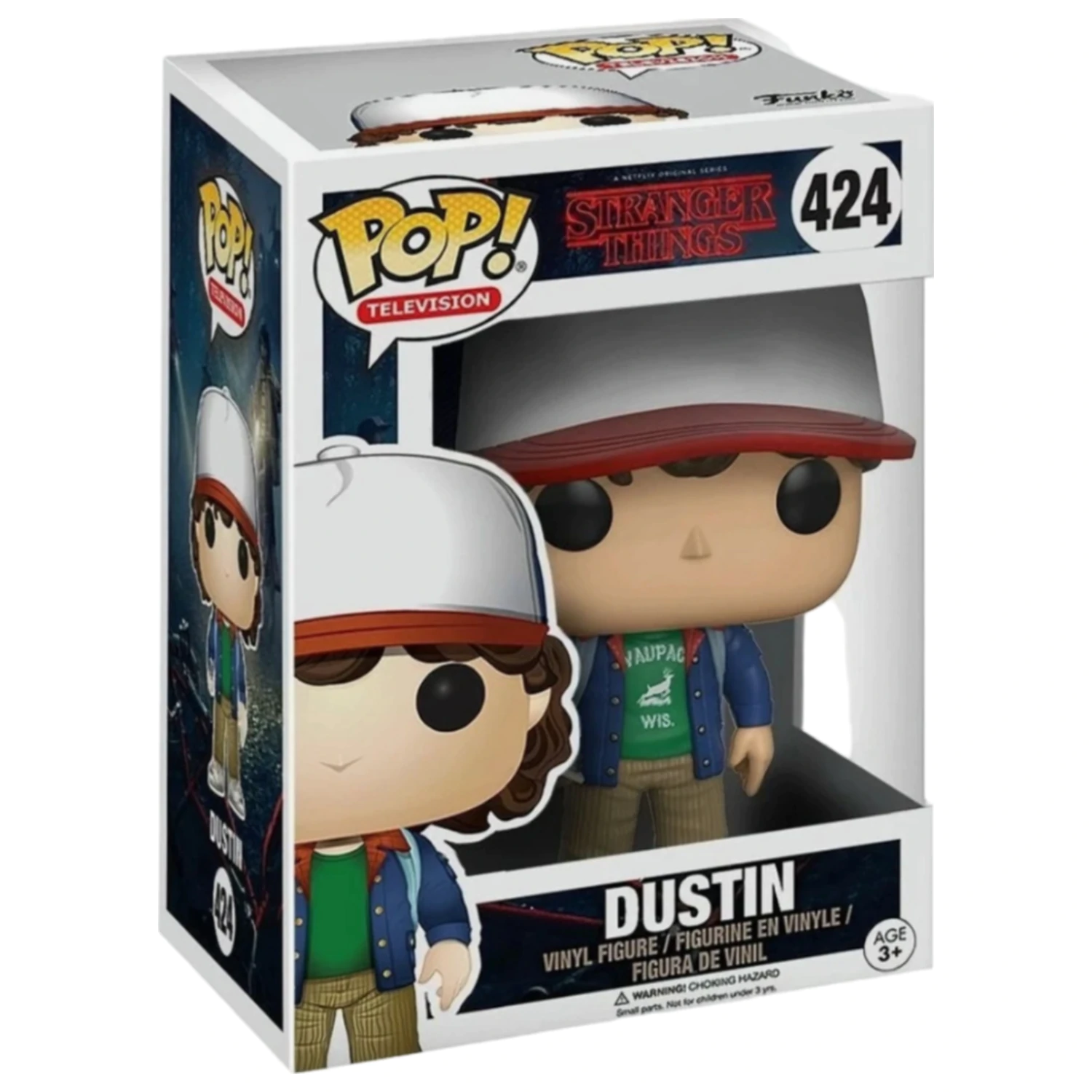 figurina POP Stranger Things Dustin poza produsului