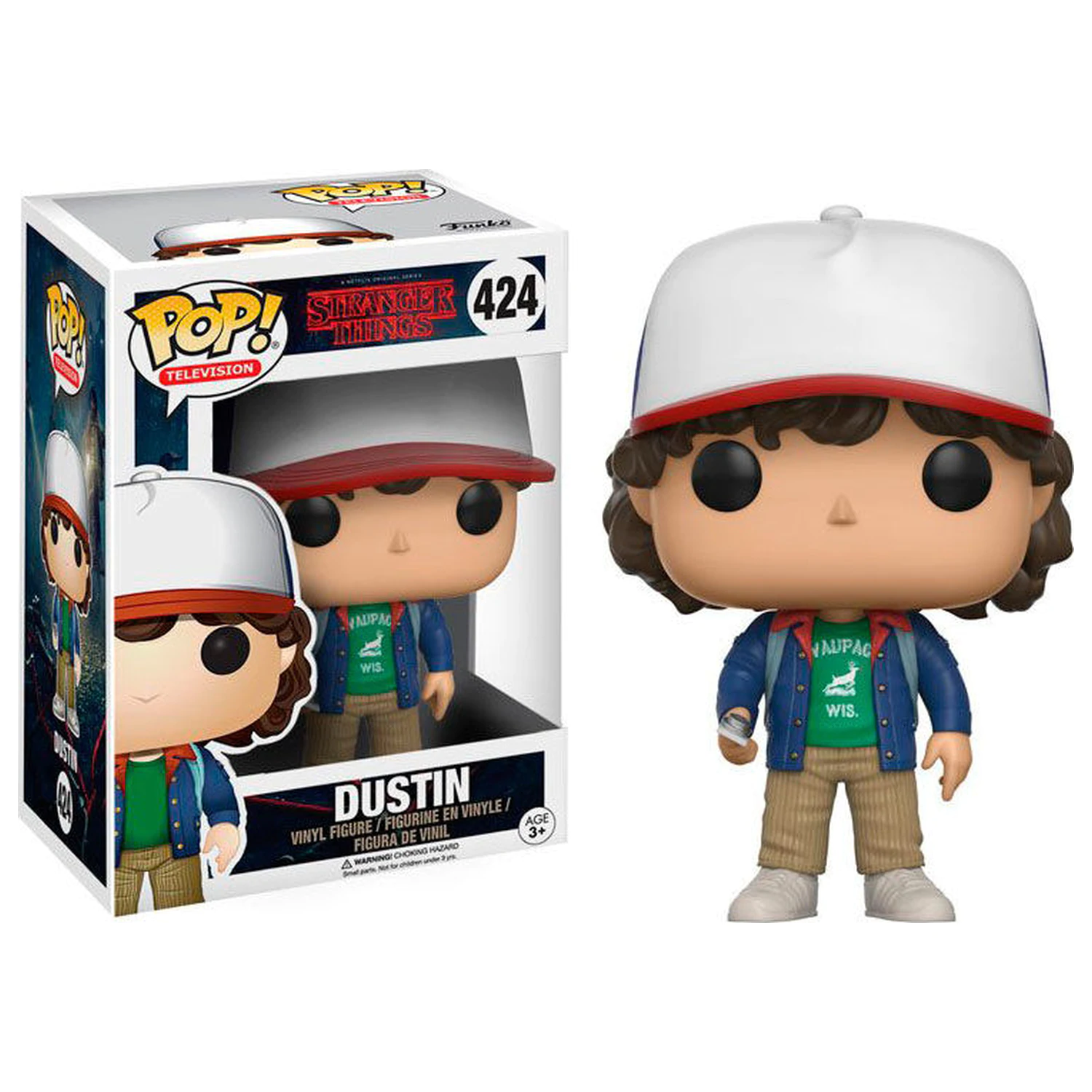 figurina POP Stranger Things Dustin poza produsului