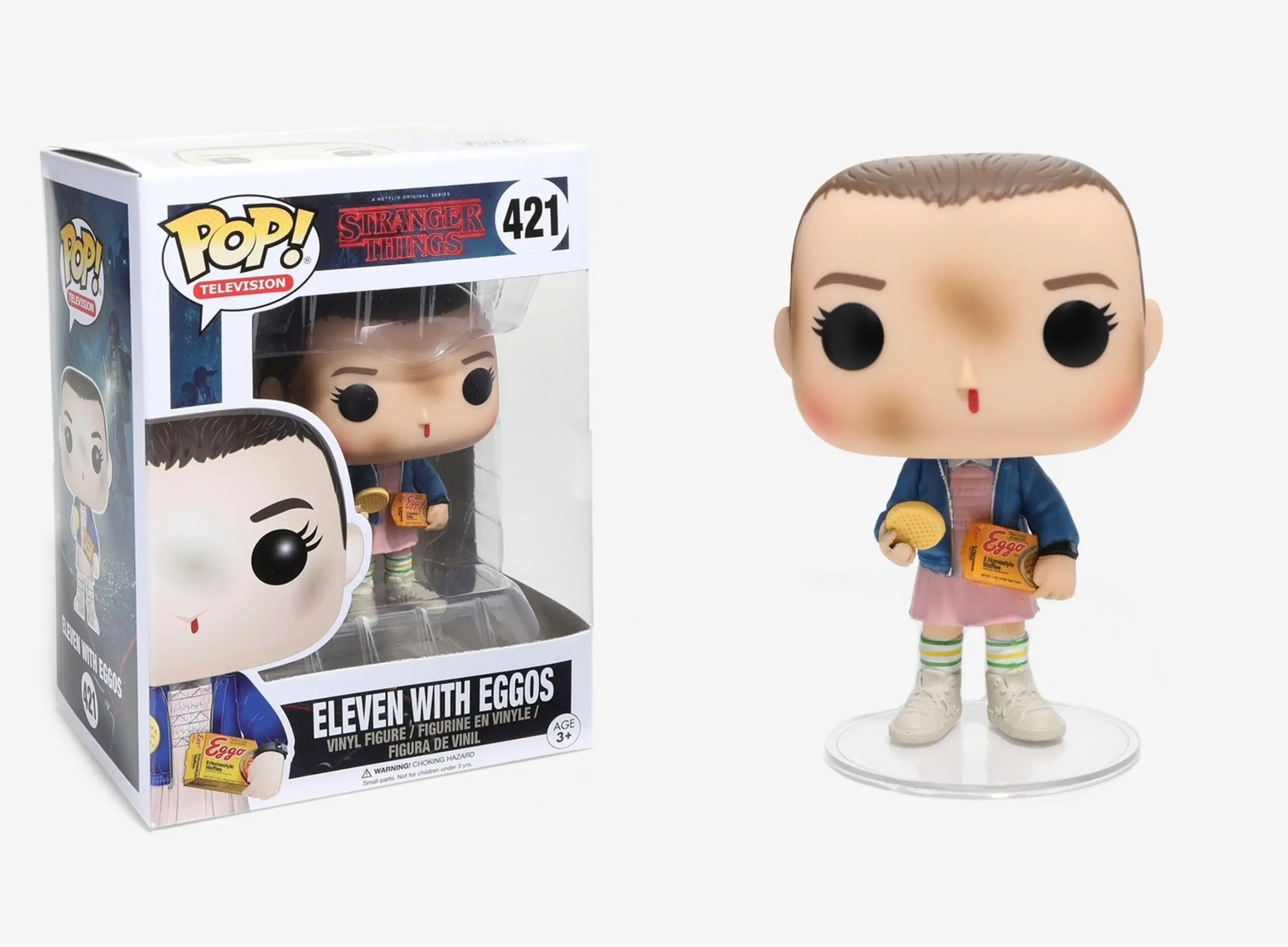 Figurină POP Stranger Things Eleven cu Eggos poza produsului