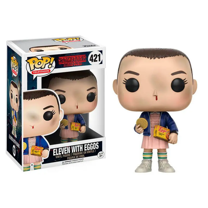 Figurină POP Stranger Things Eleven cu Eggos poza produsului