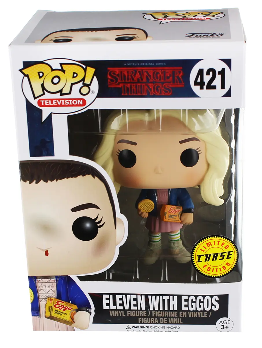 figurina POP Stranger Things Eleven with Eggos Chase poza produsului