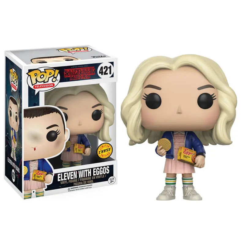 figurina POP Stranger Things Eleven with Eggos Chase poza produsului