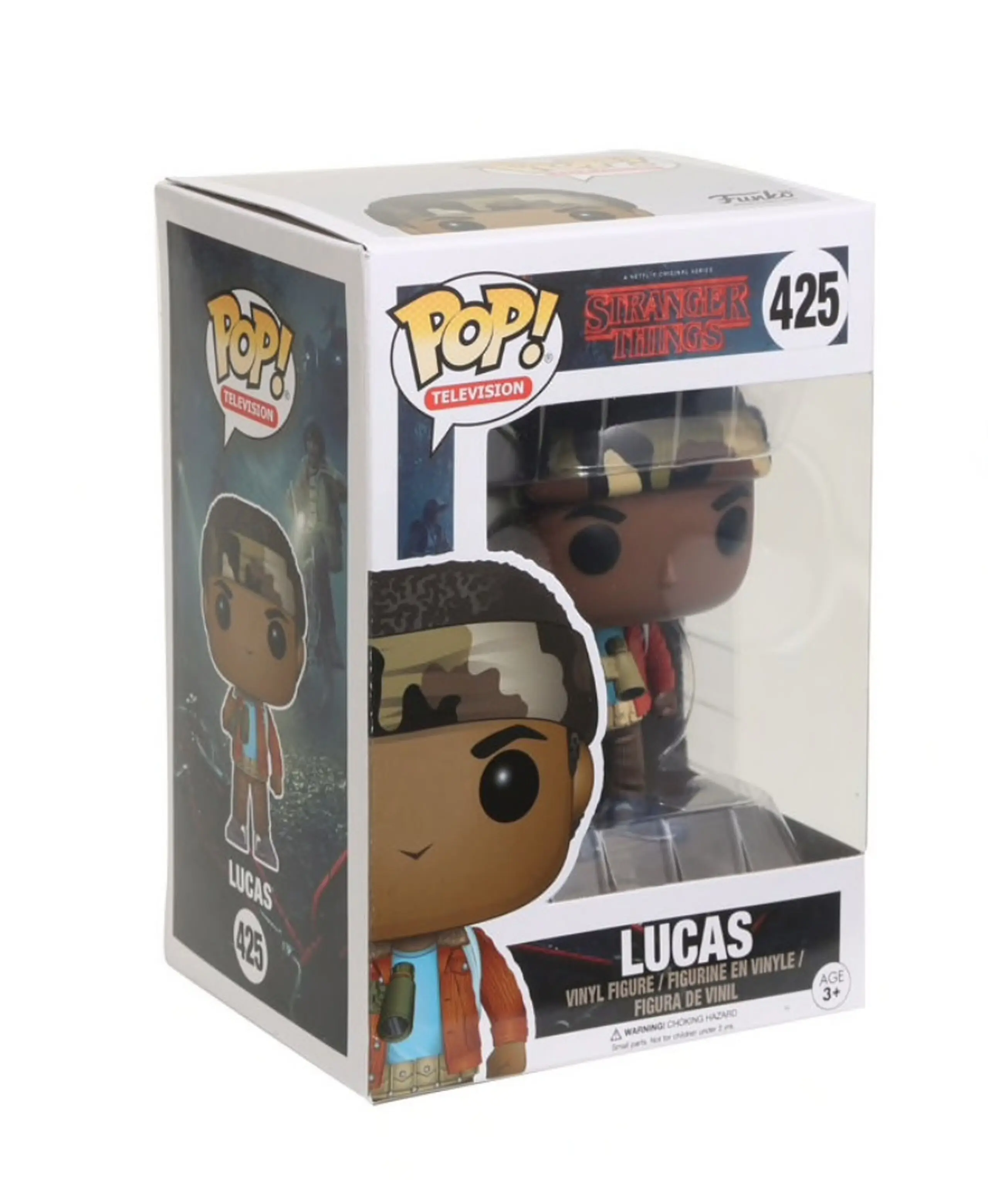 Figurină POP Stranger Things Lucas cu Binoclu poza produsului