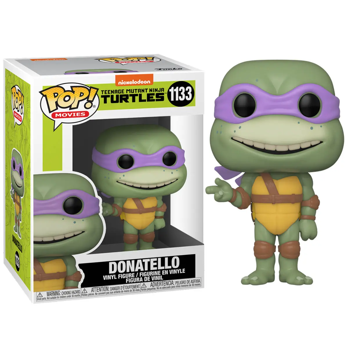 Teenage Mutant Ninja Turtles POP! Movies Figurina Vinyl Donatello 9 cm poza produsului