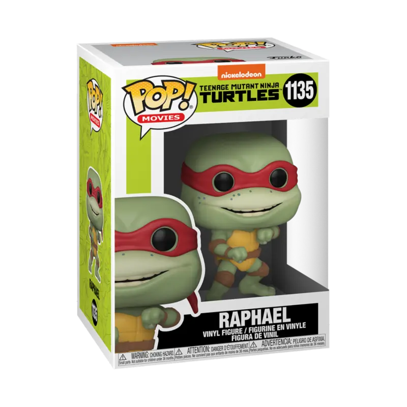 Teenage Mutant Ninja Turtles POP! Movies Figurina Vinil Raphael 9 cm poza produsului