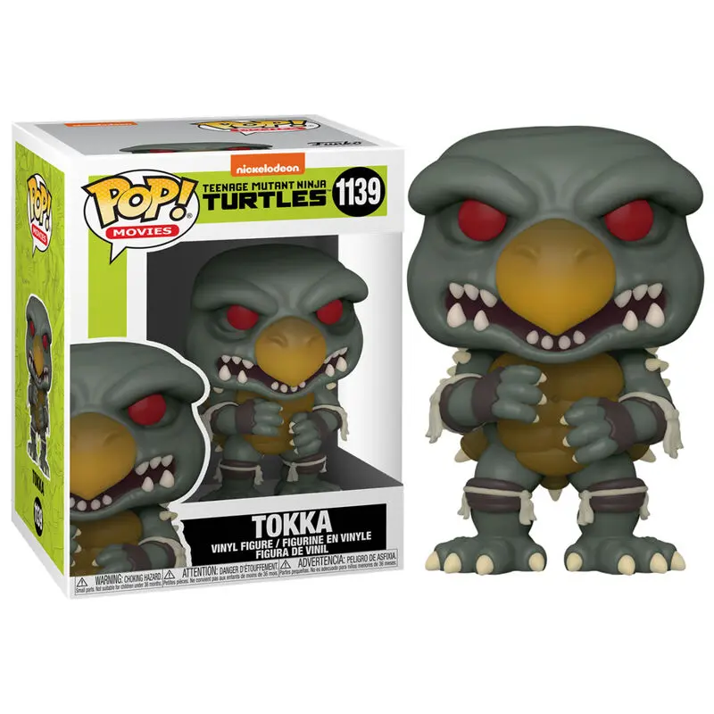 Teenage Mutant Ninja Turtles POP! Movies Figurina de Vinil Tokka 9 cm poza produsului