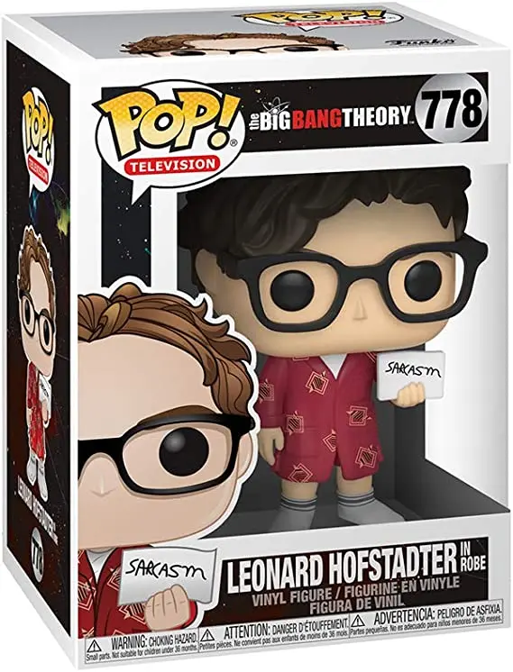 The Big Bang Theory POP! TV Figurina Vinyl Leonard 9 cm poza produsului